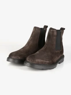 Made In Italy Stivaletti da uomo in pelle
