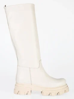 Made In Italy Stivali in pelle chelsea da donna