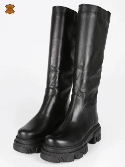 Made In Italy Stivali in pelle da donna