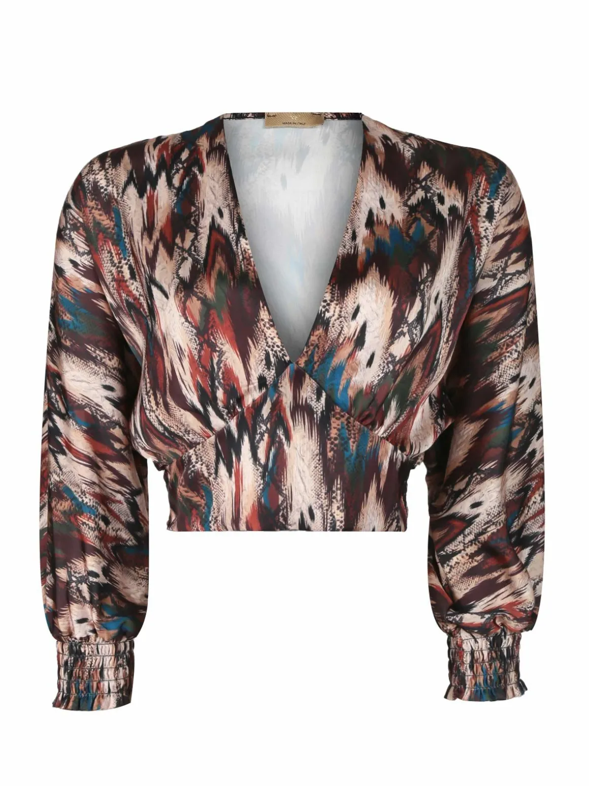 Made In Italy Top donna scollo profondo