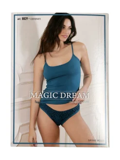 Magic Dream Coordinato intimo donna con top e slip - blu