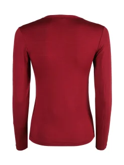 Magic Dream T-shirt donna a maniche lunghe - bordeaux