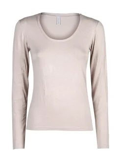 Magic Dream T-shirt donna a maniche lunghe - cipria