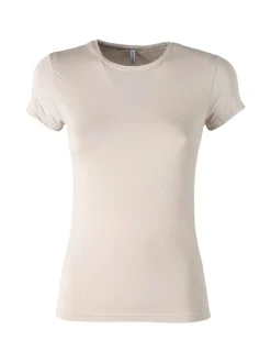 Magic Dream T-shirt intima donna manica corta in bamboo - cipria