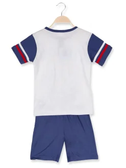 Magnolia Pigiama corto in cotone jersey
