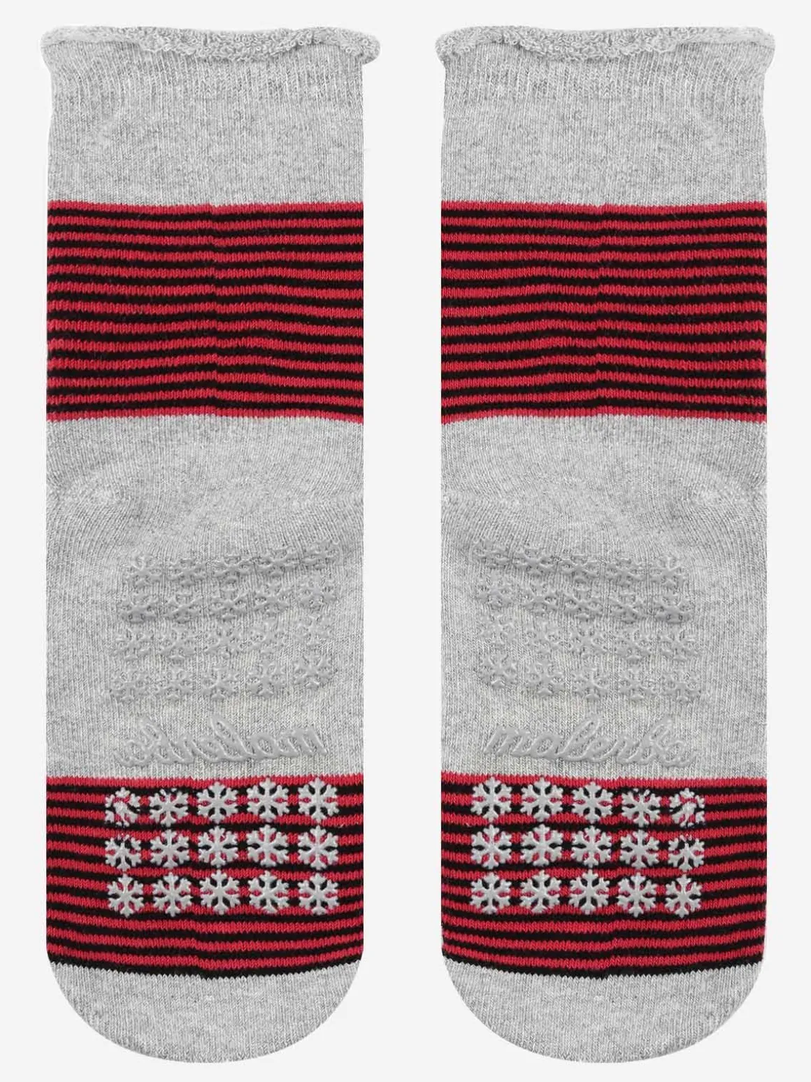 Malerba Calze antiscivolo bambina in caldo cotone con stampe