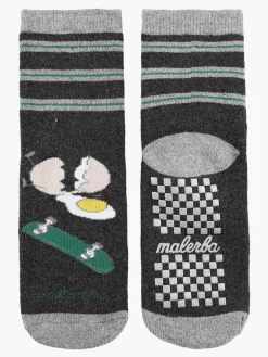 Malerba Calze antiscivolo bambino in caldo contone