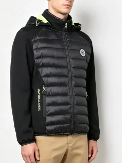 M.Angel Giubbino da uomo impermeabile con cappuccio e zip