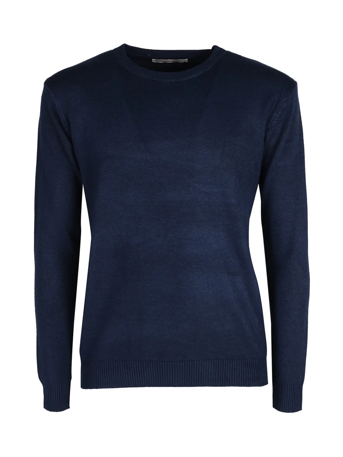 M.Angel Pullover girocollo da uomo misto lana