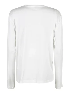 Manosque T-shirt donna a maniche lunghe - bianco