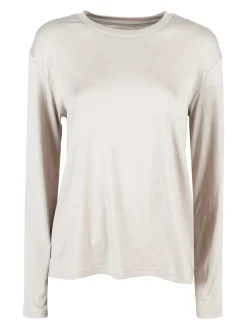Manosque T-shirt donna a maniche lunghe - sabbia