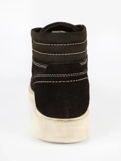 Marina Militare Scarpe alte in pelle scamosciata marrone
