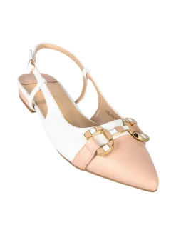 Marina Torres Slingback donna a punta con cinturino alla caviglia