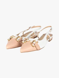 Marina Torres Slingback donna a punta con cinturino alla caviglia