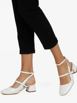 Marquiiz Slingback Marj Jane da donna con punta squadrata