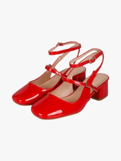 Marquiiz Slingback Marj Jane da donna con punta squadrata