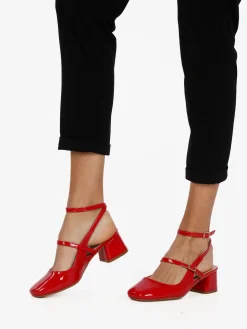 Marquiiz Slingback Marj Jane da donna con punta squadrata