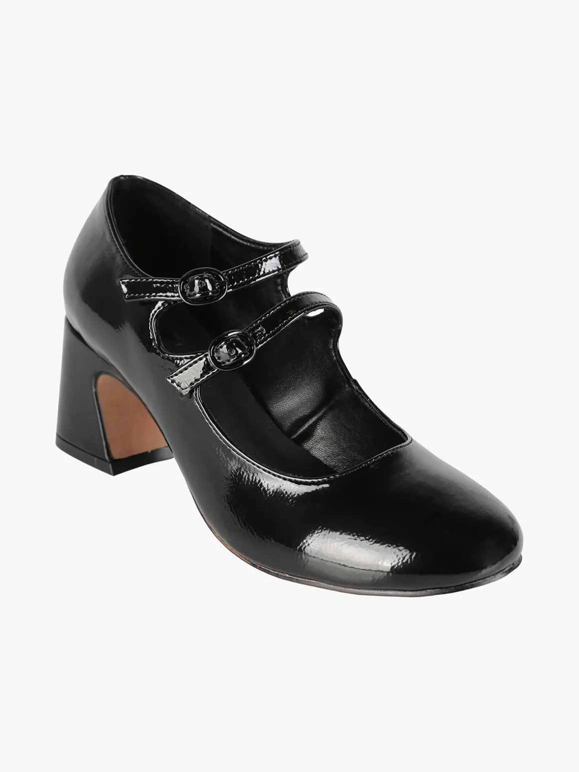 Martin Pescatore Scarpe donna Mary Jane con tacco e punta arrotondata