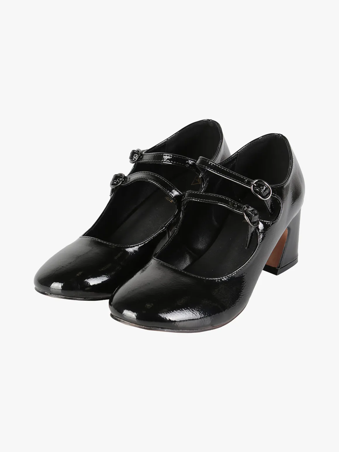 Martin Pescatore Scarpe donna Mary Jane con tacco e punta arrotondata