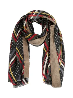 Martissima Sciarpa donna in viscosa con stampe - multicolore