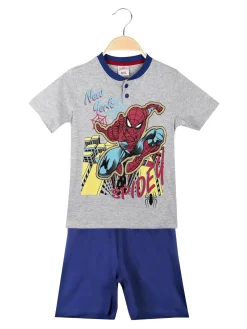 Marvel Spider-Man Pigiama corto bambino in cotone