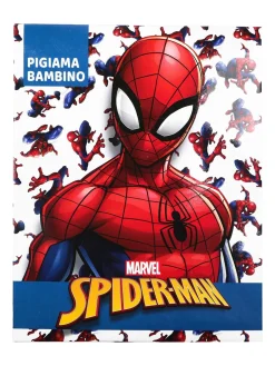 Marvel Spider-Man Pigiama da bambino in caldo cotone