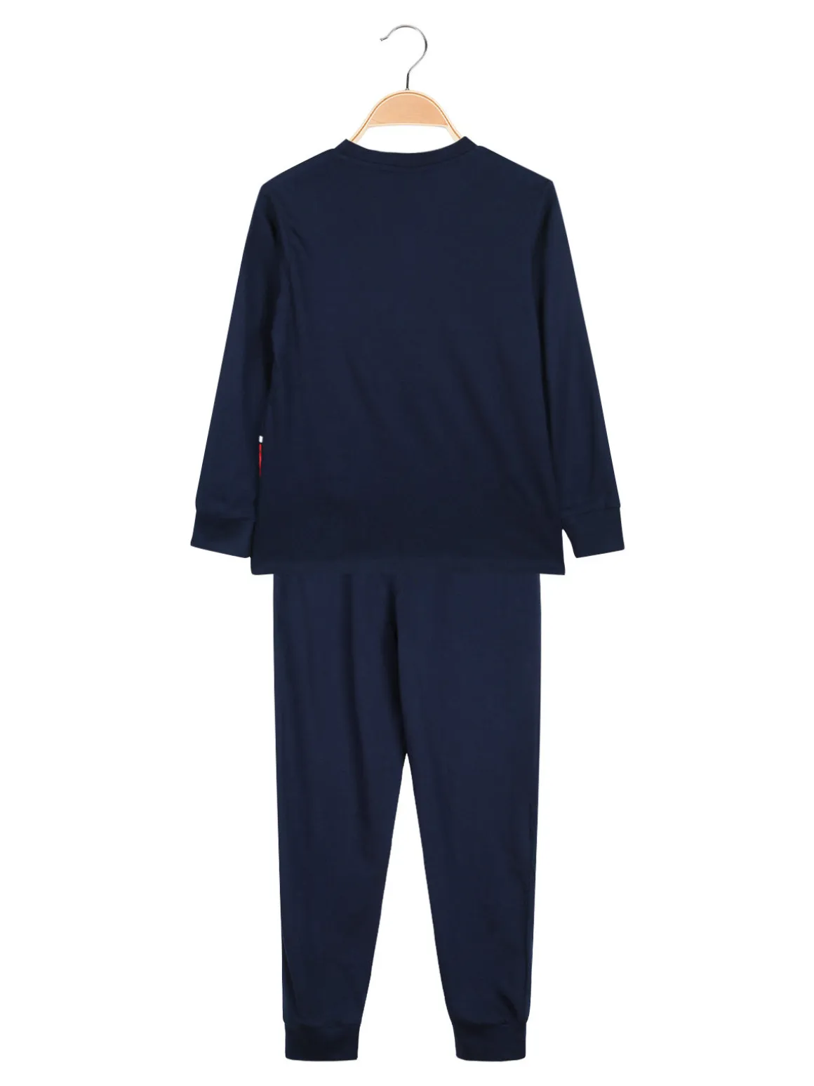 Marvel Spider-Man Pigiama lungo da bambino in cotone con stampa - blu scuro
