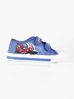 Marvel Spider-Man Scarpe da bambino in tela con strappi e luci