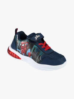 Marvel Spider-Man Sneakers sportive da bambino con strappo e luci - multicolore