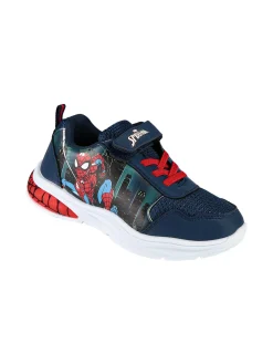 Marvel Spider-Man Sneakers sportive da bambino con strappo e luci - multicolore