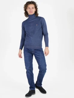 Mastino Jeans da uomo regular fit con interno in pile