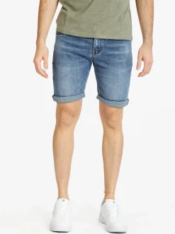 Max & Liu Bermuda da uomo in jeans