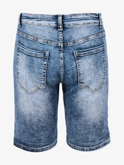 Max & Liu Bermuda in jeans da uomo con strappi