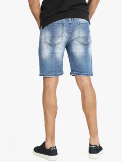 Max & Liu Bermuda uomo in jeans con strappi