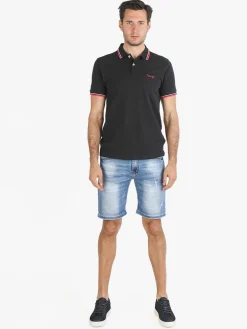 Max & Liu Bermuda uomo in jeans con strappi