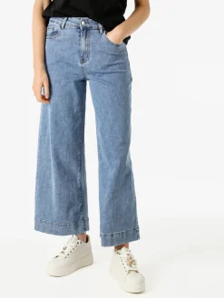 Max & Liu Jeans donna a gamba larga - jeans