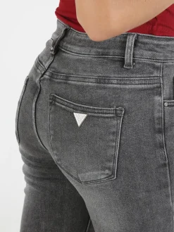 Max & Liu Jeans donna a sigaretta - grigio