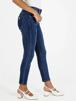 Max & Liu Jeans donna a sigaretta con punto luce sul finale - jeans