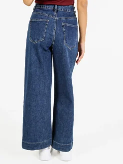 Max & Liu Jeans donna a vita alta e gamba larga - jeans