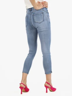 Max & Liu Jeans donna push-up leggero con punto luce sul finale