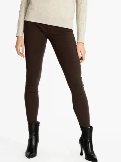 Max & Liu Jeggings elasticizzati donna felpati