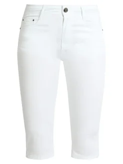 Max & Liu Pantaloni a pinocchietto donna in cotone