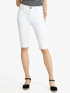 Max & Liu Pantaloni a pinocchietto donna in cotone