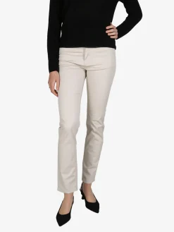 Max & Liu Pantaloni casual da donna in cotone