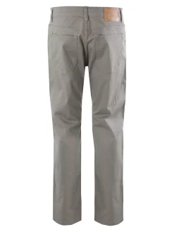 Max & Liu Pantaloni casual da uomo in cotone taglie grandi - fango