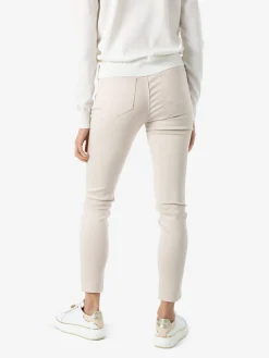 Max & Liu Pantaloni donna push-up - beige