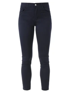 Max & Liu Pantaloni donna push-up - blu