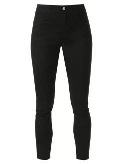 Max & Liu Pantaloni donna push-up - nero