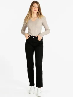 Max & Liu Pantaloni regular da donna