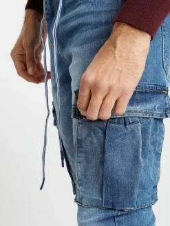 Max Tre Jeans da uomo slim fit con tasconi